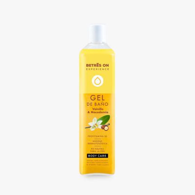 BETRESS GEL DE BAÑO 750ML VAINILLA Y MACADAMIA