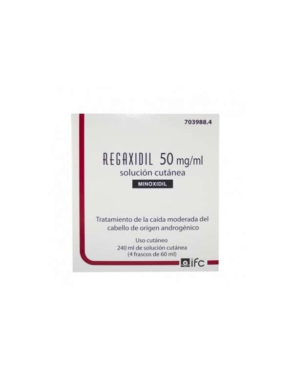 REGAXIDIL 5%  4X60ml