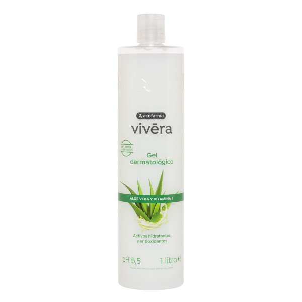 ACOFAR VIVERA GEL ALOE VERA Y VIT E 1L
