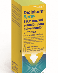 Diclokern spray 39,2mg/ml 30ml