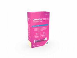 Dolostop 650mg solución oral 10 sobres