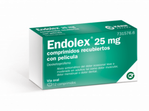 Endolex 25mg 12 comprimidos