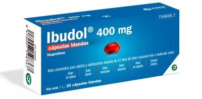 Ibudol 400mg capsulas blandas