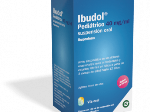 Ibudol pediatrico 40mg/ml suspension oral 150ml