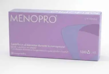 Menopro | Alivio Natural de la Menopausia: Sofocos, Irritabilidad y Descanso | 60 Cápsulas
