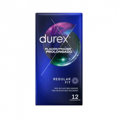 Durex Placer Prolongado - Efecto Retardante - 12 Unidades