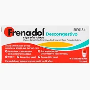 Frenadol Descongestivo - 16 Cápsulas
