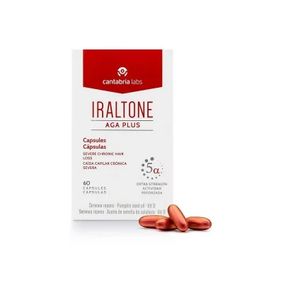 Iraltone AGA Plus Anticaída - 60 Cápsulas