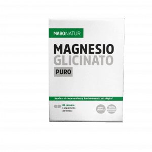Mabonatur Magnesio Glicinato - Relajacion y Sistema Nervioso - 80 CAPSULAS