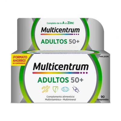 Multicentrum Adultos 50+ - 90 Comprimidos