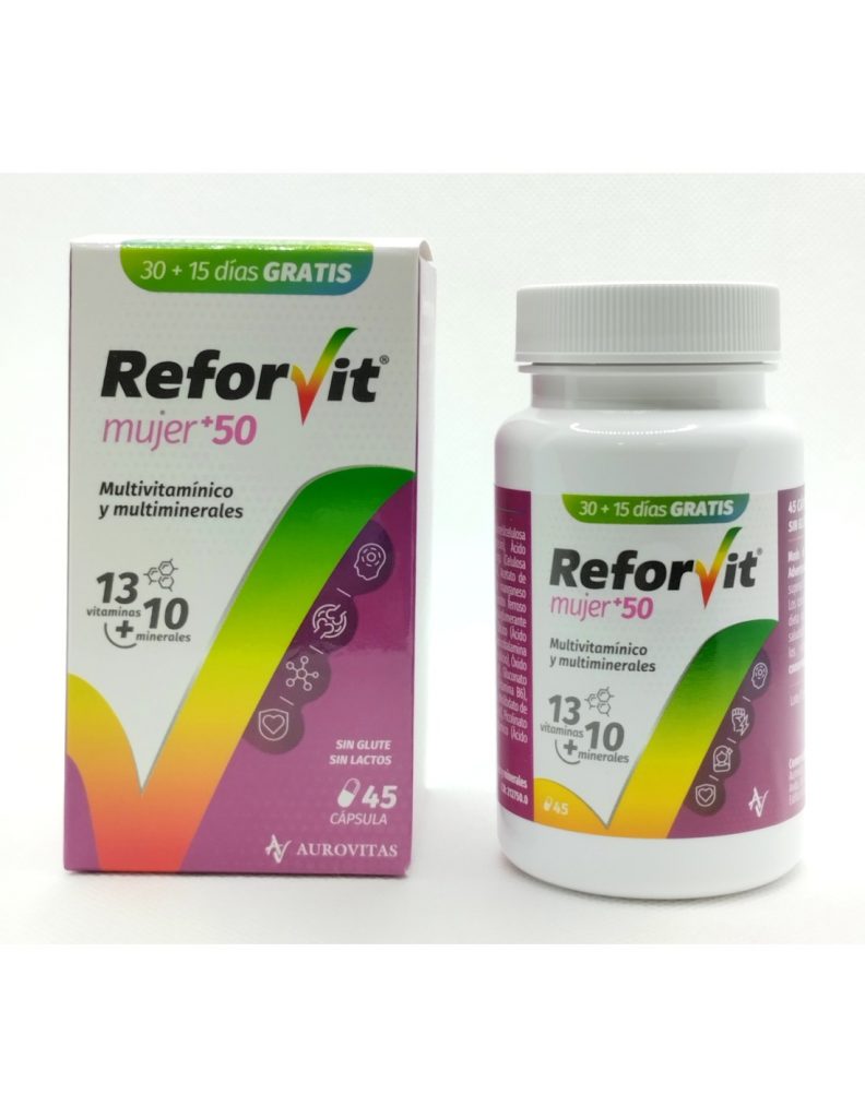 Reforvit Mujer 50+ - 45 Cápsulas