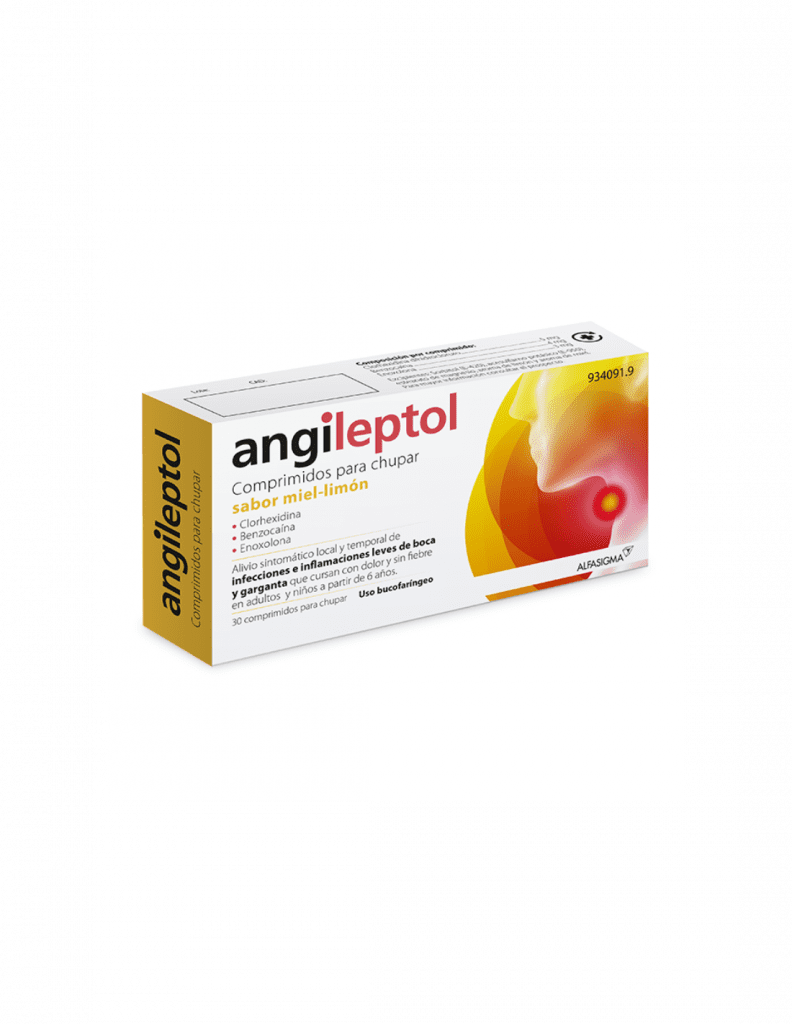 Angileptol Miel y Limón (30 Comp)