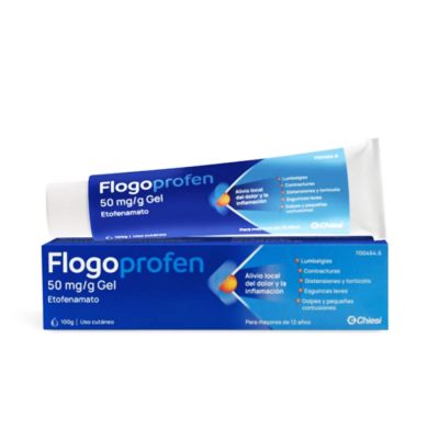 Flogoprofen 50 mg/g Gel - 60g (Tubo Estándar)