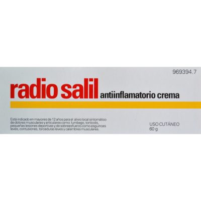 Radio Salil Crema Antiinflamatoria - Efecto Calor